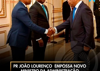 PR João Lourenço  empossa novo Ministro da Administração do Território