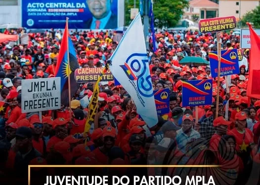 Juventude do partido MPLA celebra 63 anos de existência