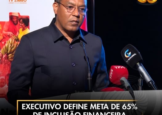 Executivo define meta de 65% de inclusão financeira até 2027