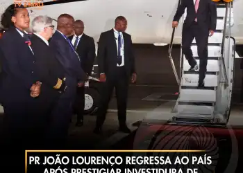 PR João Lourenço regressa ao país após prestigiar investidura de Alassane Ouattara