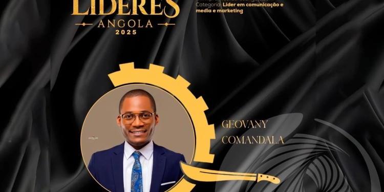 Geovany Comandala indicado aos Prémios Líderes Angola 2025