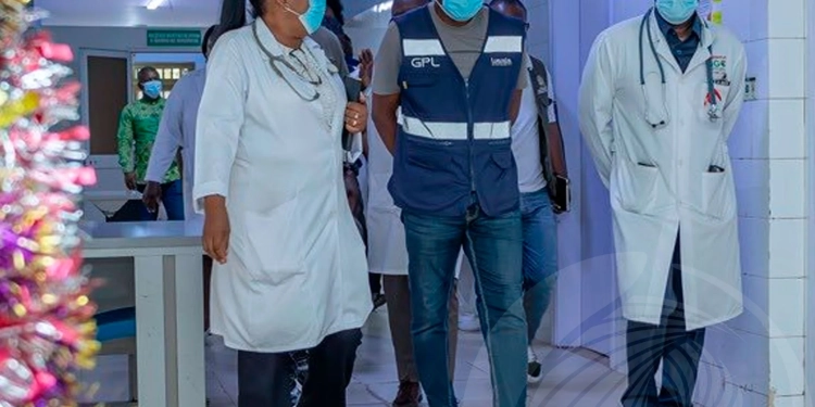 Vice-governador para o Sector Político e Social realiza visita de constatação a hospitais