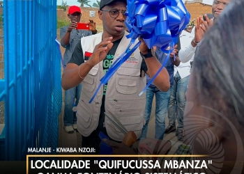 Localidade “Quifucussa Mbanza” ganha fontenário sistemático de água potável