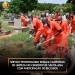 Serviço Penitenciário realiza campanha de limpeza no Cemitério de Santa Ana com participação de reclusos