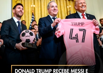 Donald Trump recebe Messi e Inter Miami na Casa Branca