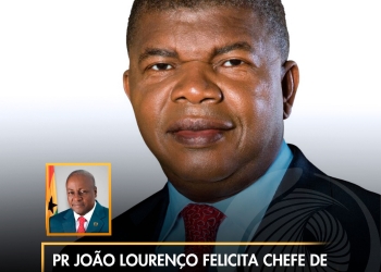 PR João Lourenço felicita Chefe de Estado do Gana pelo Dia Nacional daquele país