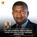 PR João Lourenço felicita Chefe de Estado do Gana pelo Dia Nacional daquele país