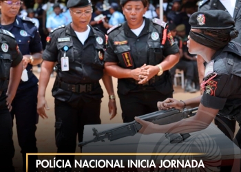 Polícia nacional inicia jornada Março Mulher com conjunto de actividades recreativas