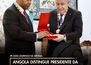 Angola distingue Presidente da Argélia com “Ordem Agostinho Neto”