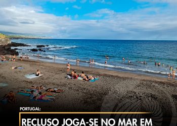 Recluso joga-se no mar em tentativa de fuga da prisão