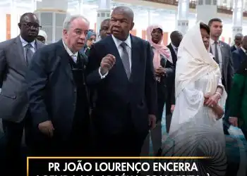PR João Lourenço encerra agenda na Argélia com visita à maior mesquita de África