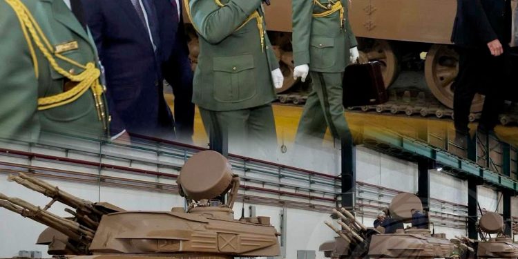 PR João Lourenço encerra missão na Argélia com visita à Base Logística Central das Forças Armadas local