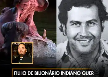 Filho de bilionário indiano quer resgatar hipopótamos de Pablo Escobar na Colômbia