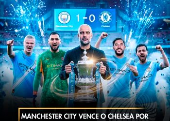 Manchester City vence o Chelsea por 1-0 e conquista oitava Taça da Inglaterra