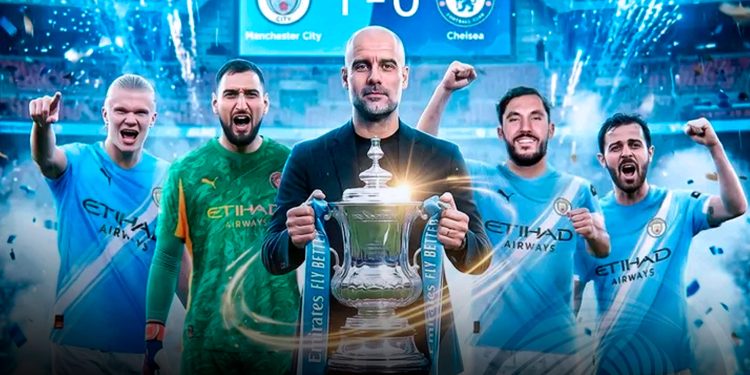 Manchester City vence o Chelsea por 1-0 e conquista oitava Taça da Inglaterra