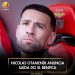 Nicolás Otamendi anuncia saída do SL Benfica