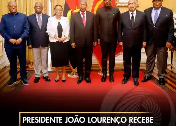 Presidente João Lourenço recebe enviados da RDC no Palácio Presidencial