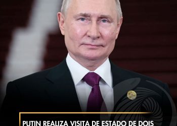 Putin realiza visita de Estado de dois dias a China, na próxima semana