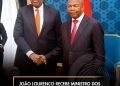 João Lourenço recebe ministro dos Recursos Hídricos e Electricidade da RDC
