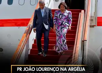 PR João Lourenço na Argélia para visita de estado de três dias