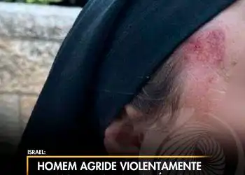 Homem agride violentamente uma freira na via pública, em Jerusalém