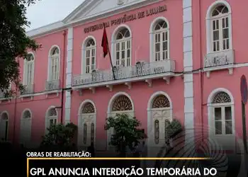 GPL anuncia interdição temporária do trânsito na “Estrada do Jumbo”